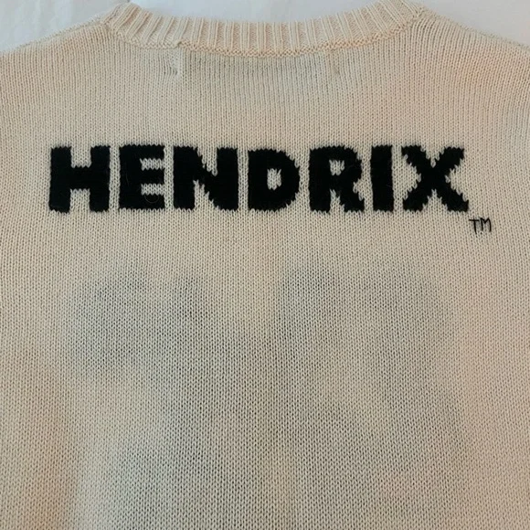 NWOT Stoned Immaculate + Jimi Hendrix Electric Lady sweater size Small 🎸💫💖 - Picture 4 of 10